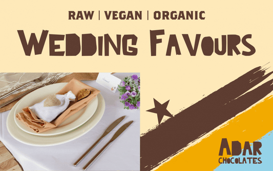 Healthier Wedding Favours - Organic, Vegan, Raw Wedding Favours
