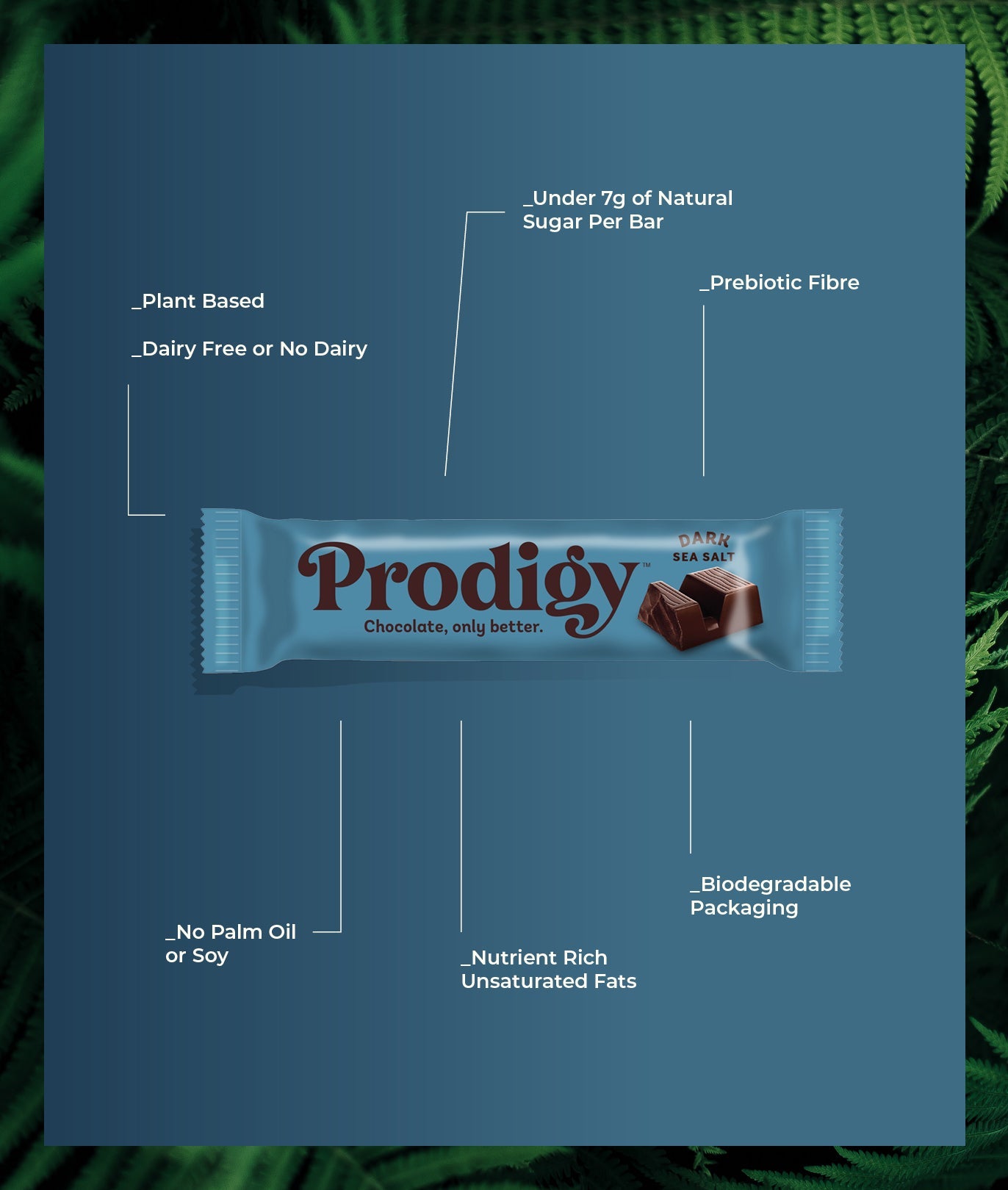 Prodigy - Dark Sea Salt Chocolate Bar