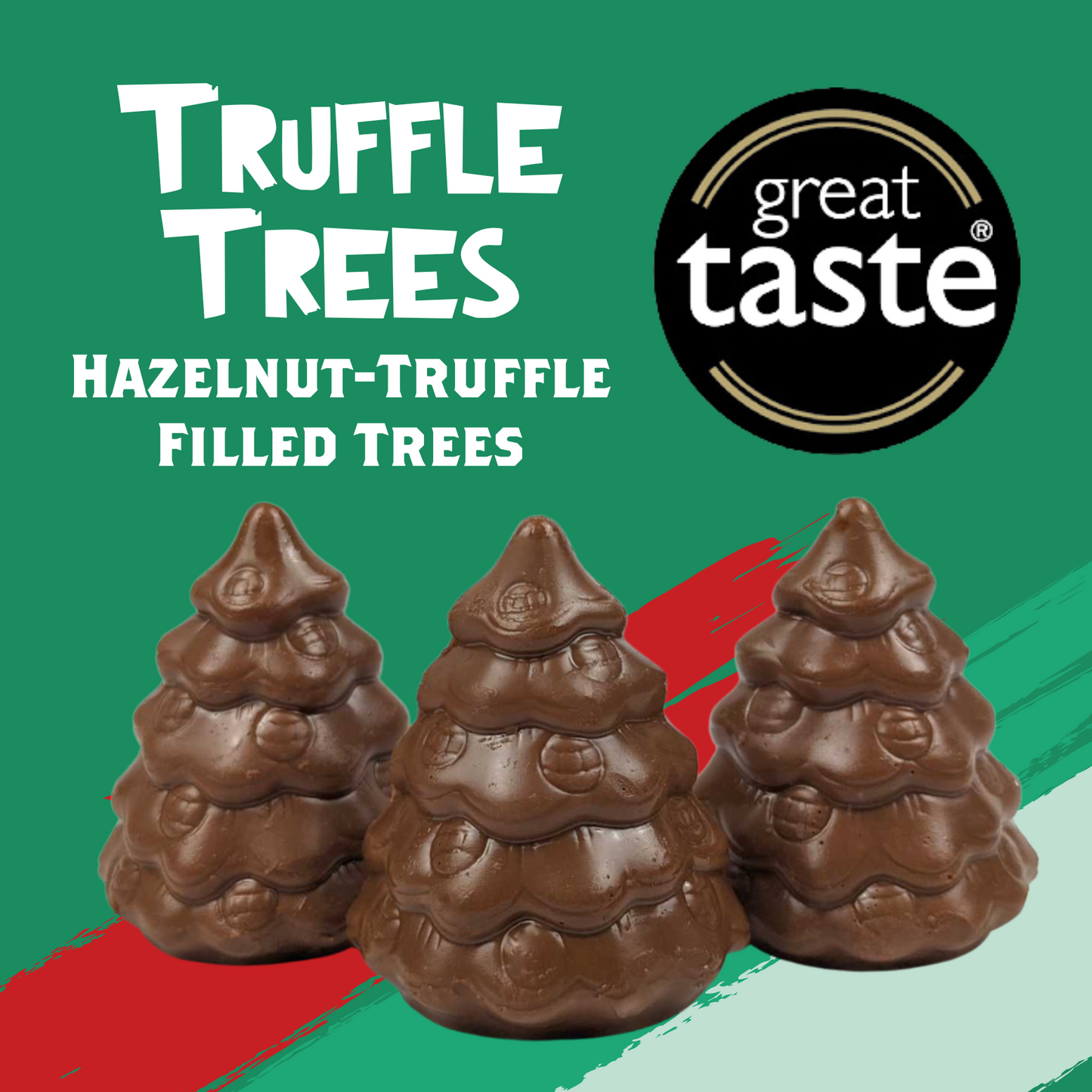 Truffle Trees Hazelnut-Truffle Filled Trees