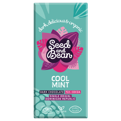 Seed and Bean - 72% Dark Cool Mint