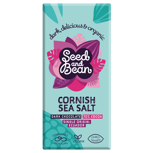 Seed and Bean - 70% Dark Cornish Sea Salt