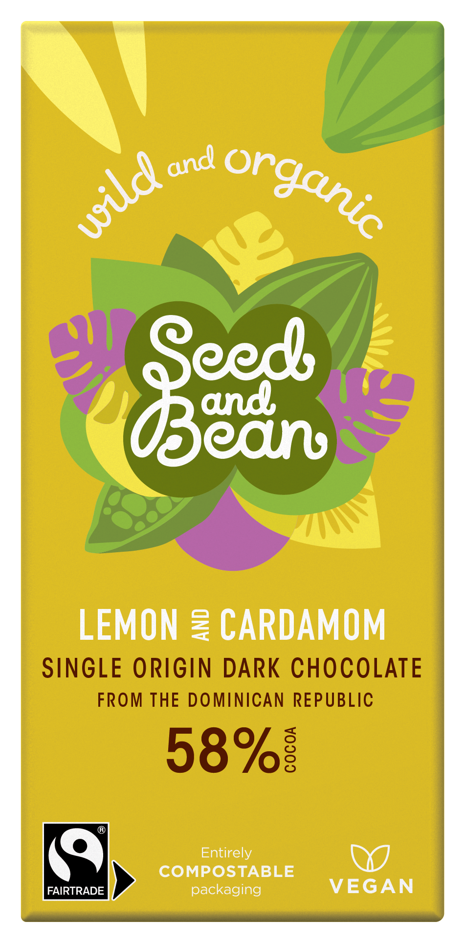 Seed and Bean - Botanical Gift Set (4 x 85g Bars)
