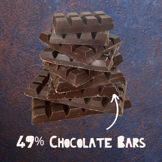 49% Vegan Chocolate Bars