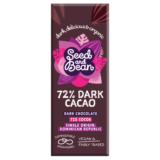 Seed and Bean - 72% Dark Cacao Mini
