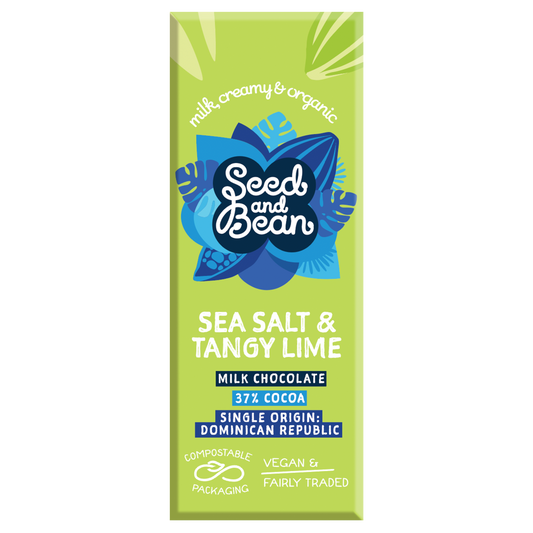 Seed and Bean - 37% Milk Sea Salt and Tangy Lime Mini